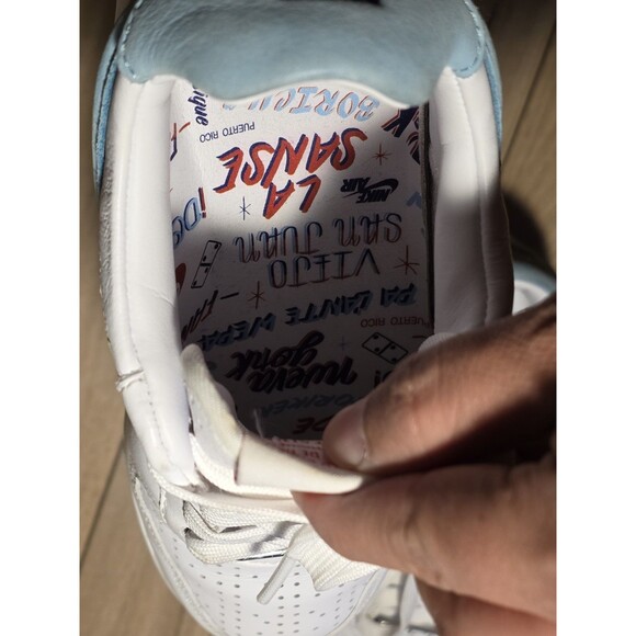Nike Air Force 1 Low PR Day Puerto Rico White Light Blue Leather 2022 DQ9200-100 main image 8